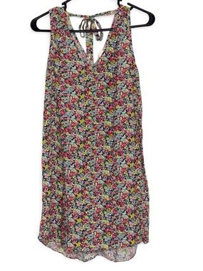 GAP Floral Sleeveless Dress - Pink, Yellow, Teal